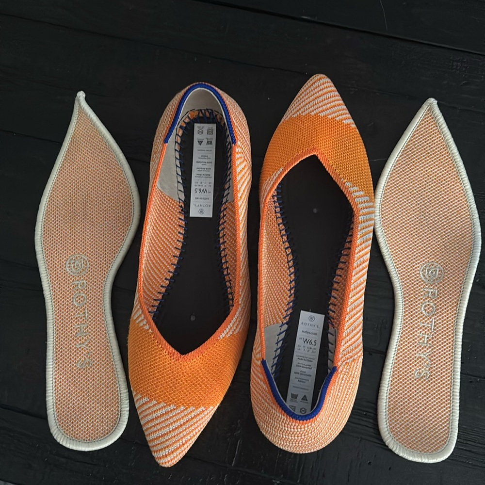 Rothy’s Point size 6.5. Excellent used condition